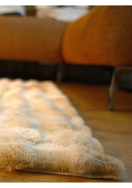 Rex Tavşanı Bubble Post Yuvarlak Halı Multi Kahve (140 x 140 Cm) modelleri