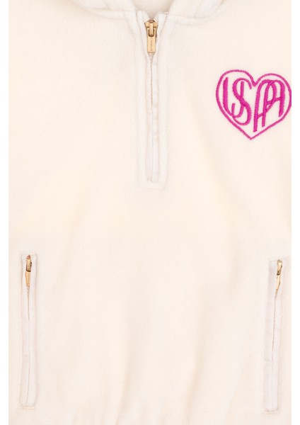 Kız Çocuk Krem Sweatshirt 50296287-VR071