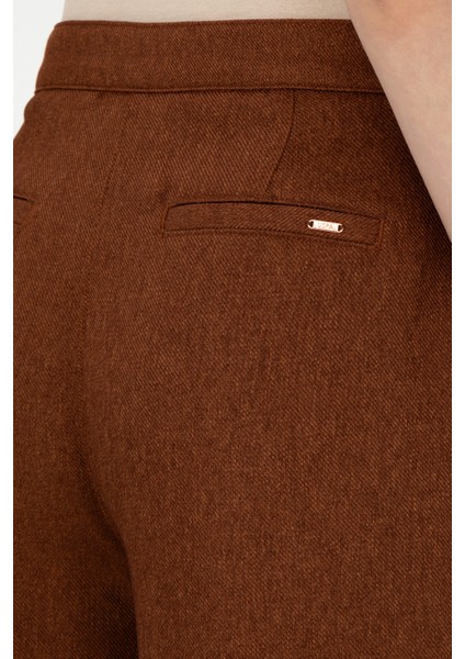 Kadın Kahverengi Pantolon (Kanvas-Chino) 50290500-Vr029