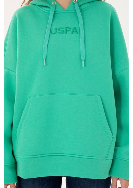 Kadın Koyu Mint Sweatshirt 50292370-VR152