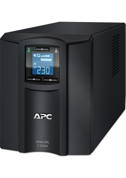 Smart-UPS C 2000VA Tower 230V 6x IEC C13+1x IEC C19 outlets USB and Serial communication AVR