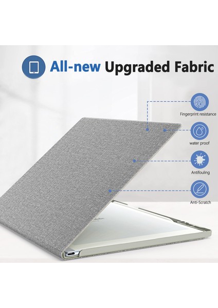 Remarkable 2 10,3 Inç 2020 Kağıt Tablet Kılıfı Stil 2 Gri Gri Için (Yurt Dışından)