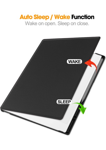 Remarkable Paper Pro Siyah Için Döndürülebilir Tablet Kılıfı (Yurt Dışından)