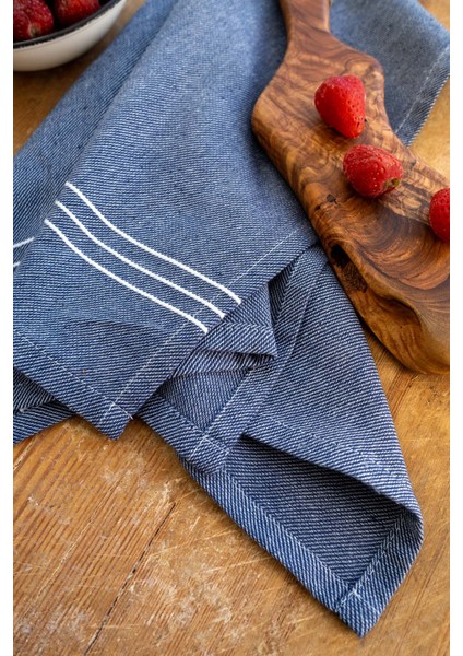 Bon %100 Pamuk Mutfak Havlusu Indigo 50x76 indirimleri