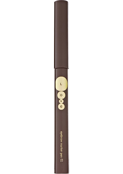 Kallos Love Eyebrow Marker - Koyu Kahverengi Kaş Kalemi