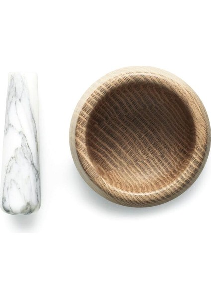 Copenhagen Craft Mortar & Pestle Beyaz, Seramik, Havan