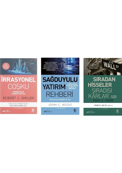 Irrasyonel Cosku+Sagduyulu Yatirimci+Siradan Hisseler Siradisi Karlar=3 Set
