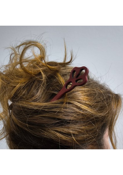 Zarafeti Tamamlayan Geleneksel Çin Tarzı Sandal Ağacından Kahve Rengi Bozalı Şık Saç Iğneleri / Tokaları - Her Anınıza Şıklık Katın! fırsatları