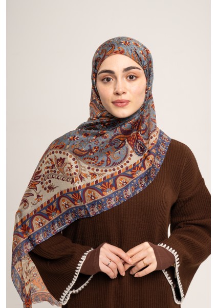 Hint Ipeği Etnik Desen Şal & Fular fırsatları