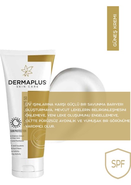Dermacream SPF 50 75 ml Güneş Kremi