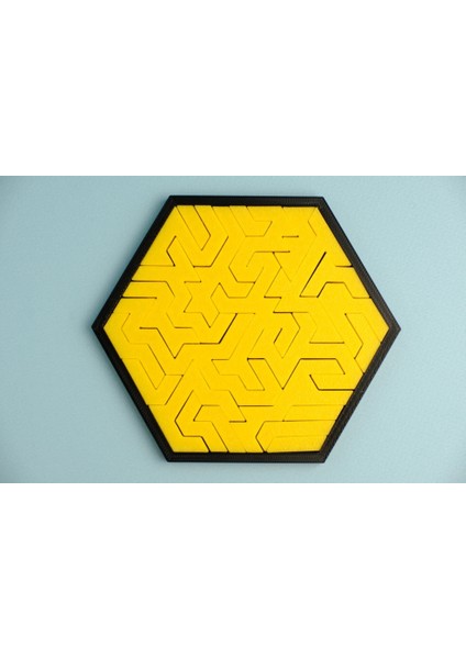 Altıgen Geometrik Tepsi Bulmacası - Ne Dersin?