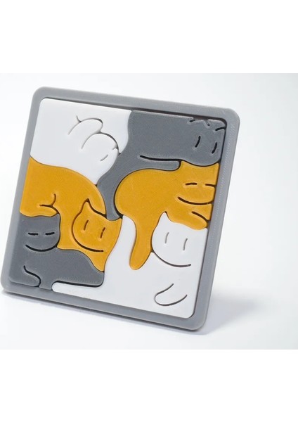 Sevimli Kedi Puzzle: Parçaları Birleştirin, Mutluluğu Keşfedin!