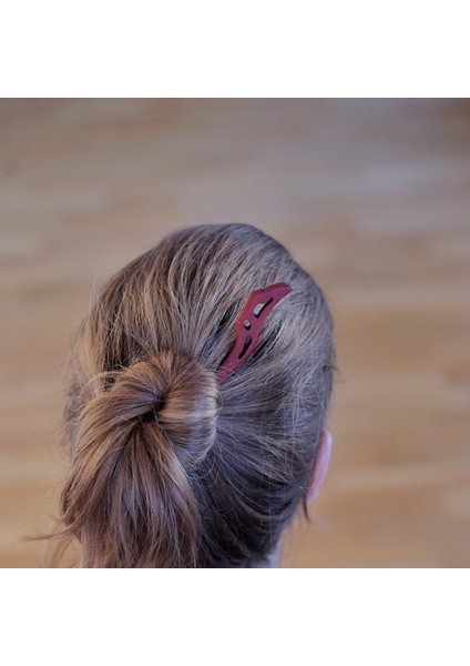 Zarafeti Tamamlayan Geleneksel Çin Tarzı Sandal Ağacından Kahve Rengi Bozalı Şık Saç Iğneleri / Tokaları - Her Anınıza Şıklık Katın!