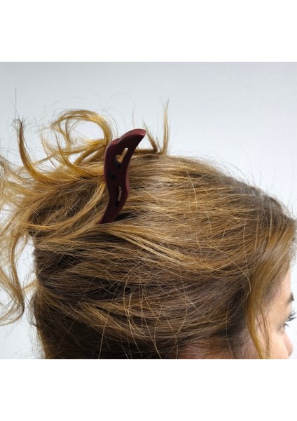 Zarafeti Tamamlayan Geleneksel Çin Tarzı Sandal Ağacından Kahve Rengi Bozalı Şık Saç Iğneleri / Tokaları - Her Anınıza Şıklık Katın! fiyatları