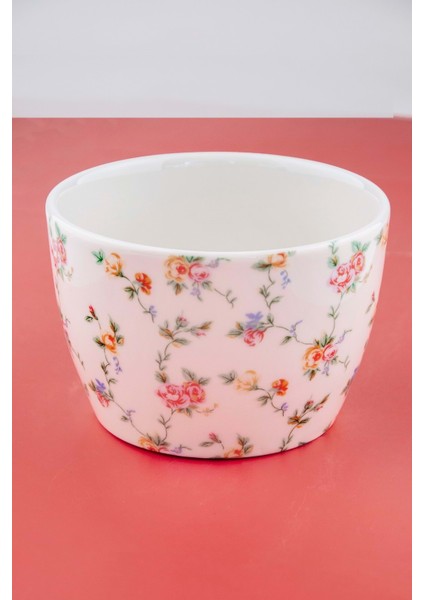 Mine Çiçeği Porselen Saksı