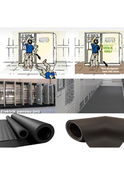 Yalıtkan ve izole Paspas 2mm 10 Kw Ce Belgeli Tse Sertifikalı 50CMX100CM modelleri