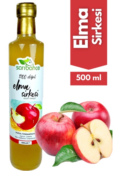 Elma Sirkesi 500 ml - Organik Doğal Fermente