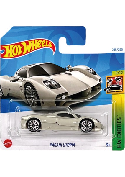 1/64 Ölçek Tekli Regular Arabalar HRY83 Hw Exotics / Paganı Utopia