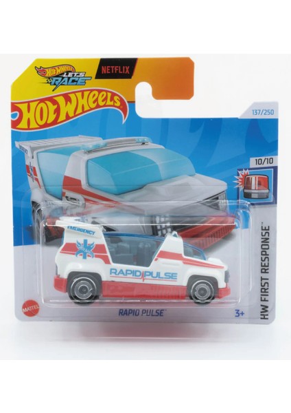 1/64 Ölçek Tekli Regular Arabalar HRY68 Hw First Response / Rapid Pulse(Beyaz)