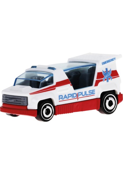 1/64 Ölçek Tekli Regular Arabalar HRY68 Hw First Response / Rapid Pulse(Beyaz) fırsatları