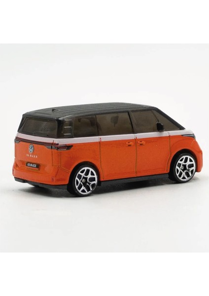 1/64 Ölçek Tekli Regular Arabalar HTB94 Hw Vans / Volkswagen Id. Buzz (Turuncu)