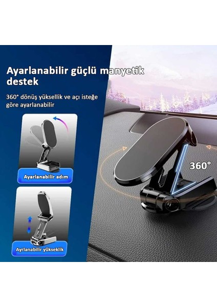 Dirsekli Araç Telefon Tutucu Siyah fırsatları