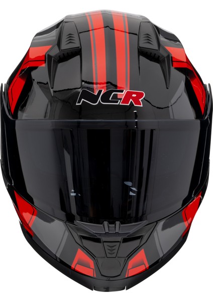 Icon Çene Açılır Kask Siyah Vizörlü