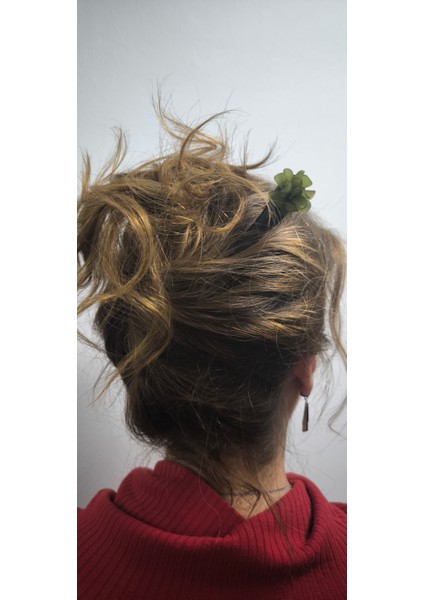 Zarafeti Tamamlayan Geleneksel Çin Tarzı Çiçekli, Sandal Ağacından Siyah Bozalı Şık Saç Iğneleri / Tokaları - Her Anınıza Şıklık Katın! indirimleri