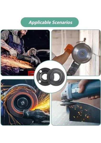 Açı Taşlama Somunu, 5/8-11 Taşlama Flanşı Açı Metal Kilit Somunu (Yurt Dışından)