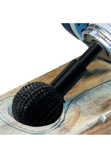 Ball Döner Freze, 10MM Ağaç Işleme Döner Törpüsü, Gümüş (Yurt Dışından)