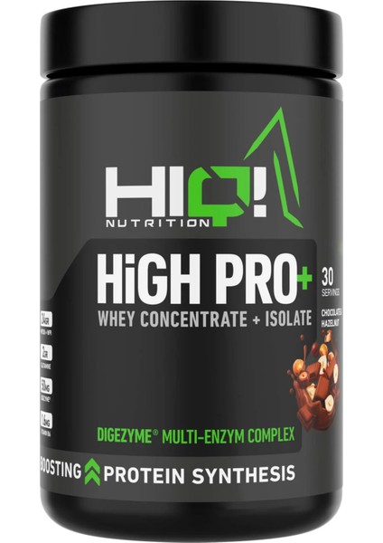 High Pro+ 900GR Chocolate&hazelnut Flavored