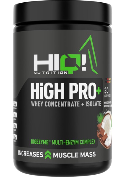 High Pro+ 900GR Chocolate&coconut Flavored