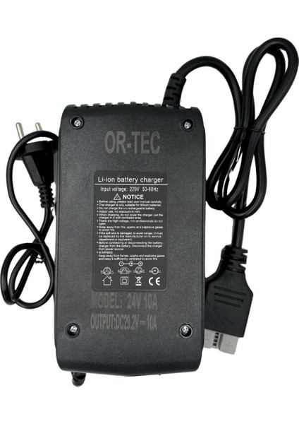 Ortec 24V 10A Li-Ion Dc Konnektörlü Tekerlekli Sandalye Lityum Şarj Cihazı fırsatları
