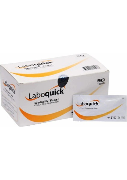Laboquıck 50 Adetlik Kutuda Kaset Testi