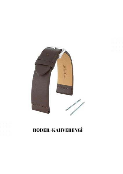 R4142S Roder Deri Kayış - Kahverengi - 22MM modelleri