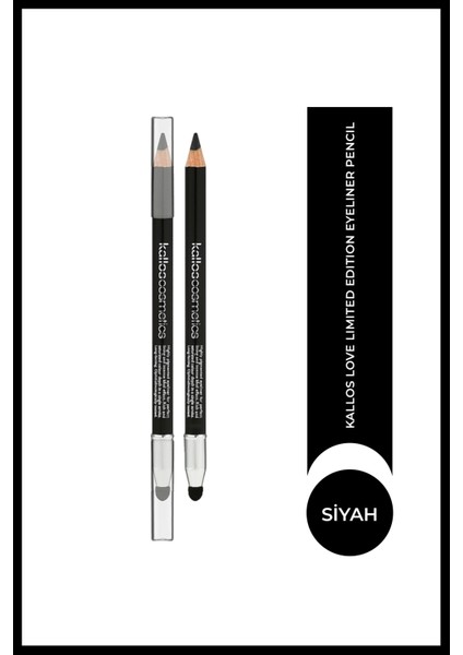 Kallos Love Özel Seri Siyah Eyeliner Kalem