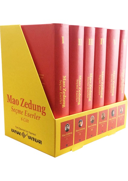 Mao Zedung Seçme Eserler (6 Cilt)