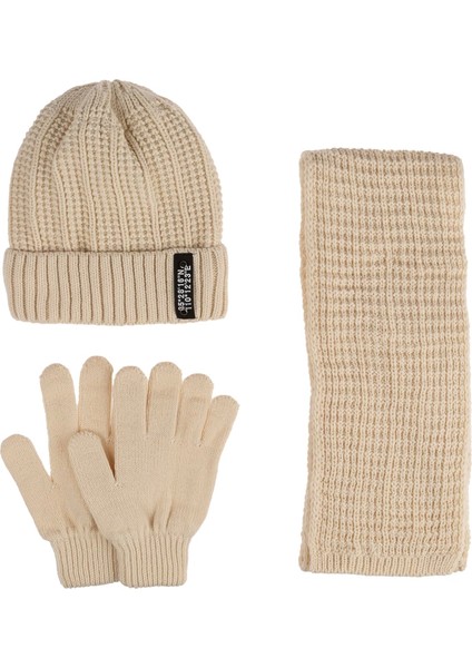K24180-10 Erkek Çocuk 9-15 Yaş 3'lü Bere Set