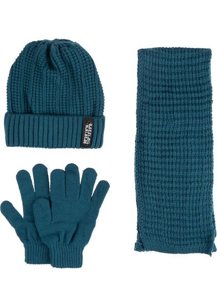 K24180-10 Erkek Çocuk 9-15 Yaş 3'lü Bere Set