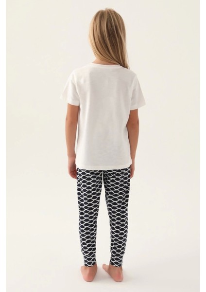 2871-2 Kız Çocuk Pijama Takımı