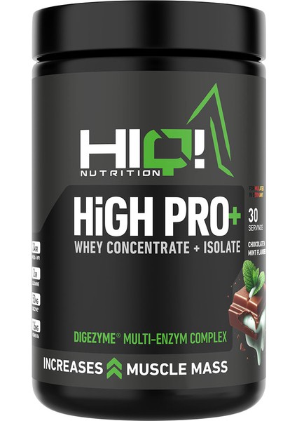 High Pro+ 900GR Chocolate Mint Flavored