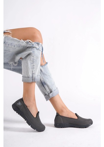 Kadın Fileli Rahat Memory Taban Sneaker