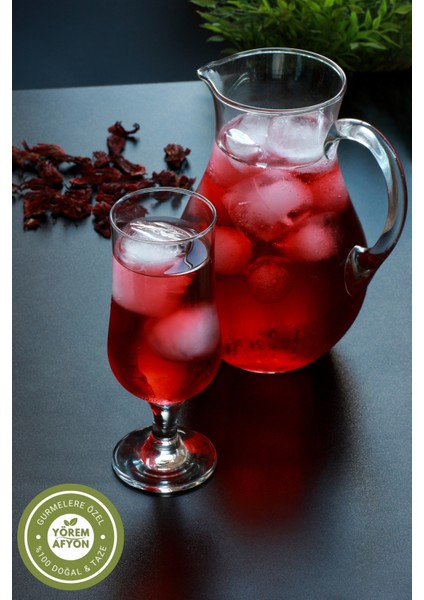 Yörem Afyon Yumuşak Aromalı Şifa Deposu Hibiskus, Bamya Çiçeği, Mekke Gülü, Nar Çiçeği | 75gr.