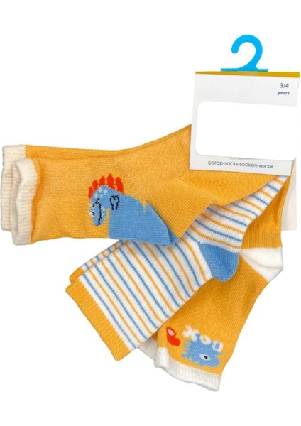 3lü Bebek Çorabı 022-22