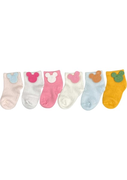 6lı Bebek Çorabı 6K003-24