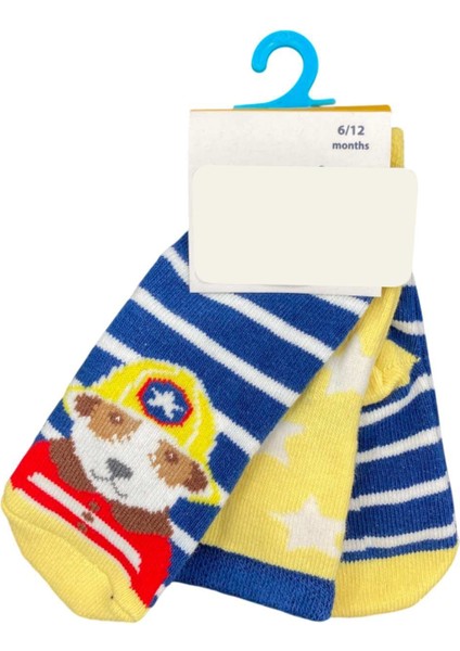 3'lü Bebek Çorabı E018-22