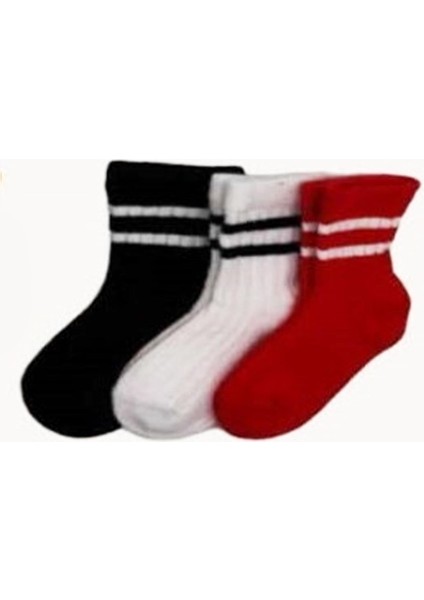 3lü Bebek Çorabı K038-23