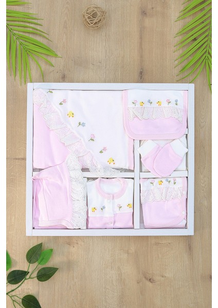 Kız Bebebek Yenidoğan 10 Lu Lüks Hastane Çıkışı Zıbın Seti STL6917 modelleri