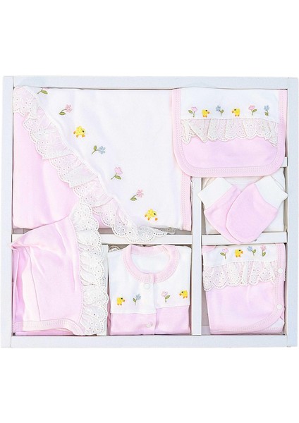 Kız Bebebek Yenidoğan 10 Lu Lüks Hastane Çıkışı Zıbın Seti STL6917 indirimleri