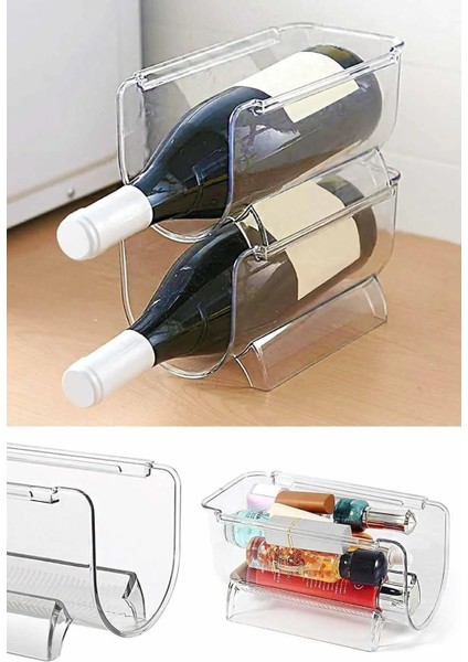 4 Adet Decobella Buzdolabı Içi Meşrubat Şişe Rafı fiyatları